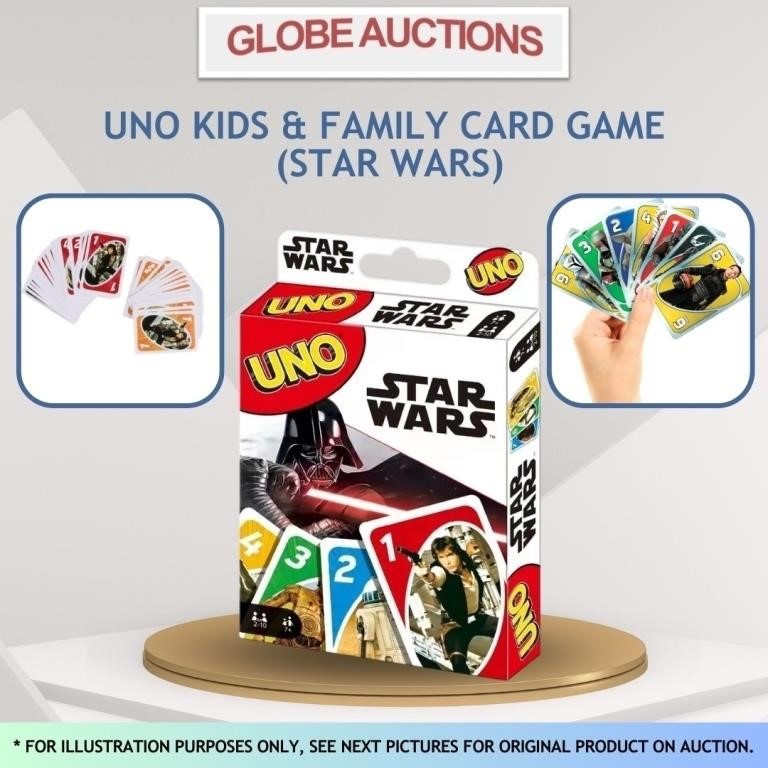 UNO KIDS & FAMILY CARD GAME (STAR WARS)