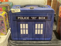 Police box lunch box