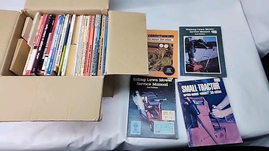 Service manuals and how to books lot