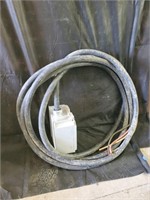 Electric wire with junction box