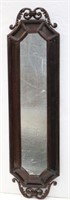 Tall Narrow Decor Mirror with Metal Frame
