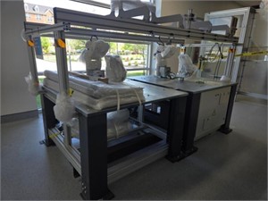 Dual Robot Analyzer Assembly Station