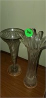 CLEAR GLASS VASES