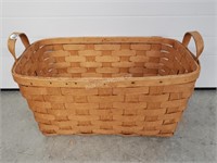 WICKER BASKET WITH HANDLES