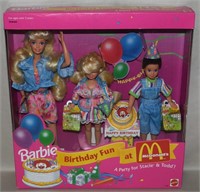 Mattel Barbie Birthday Fun at McDonald's 11589 Set
