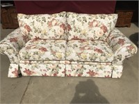 Gorgeous Floral Couch Made In Canada