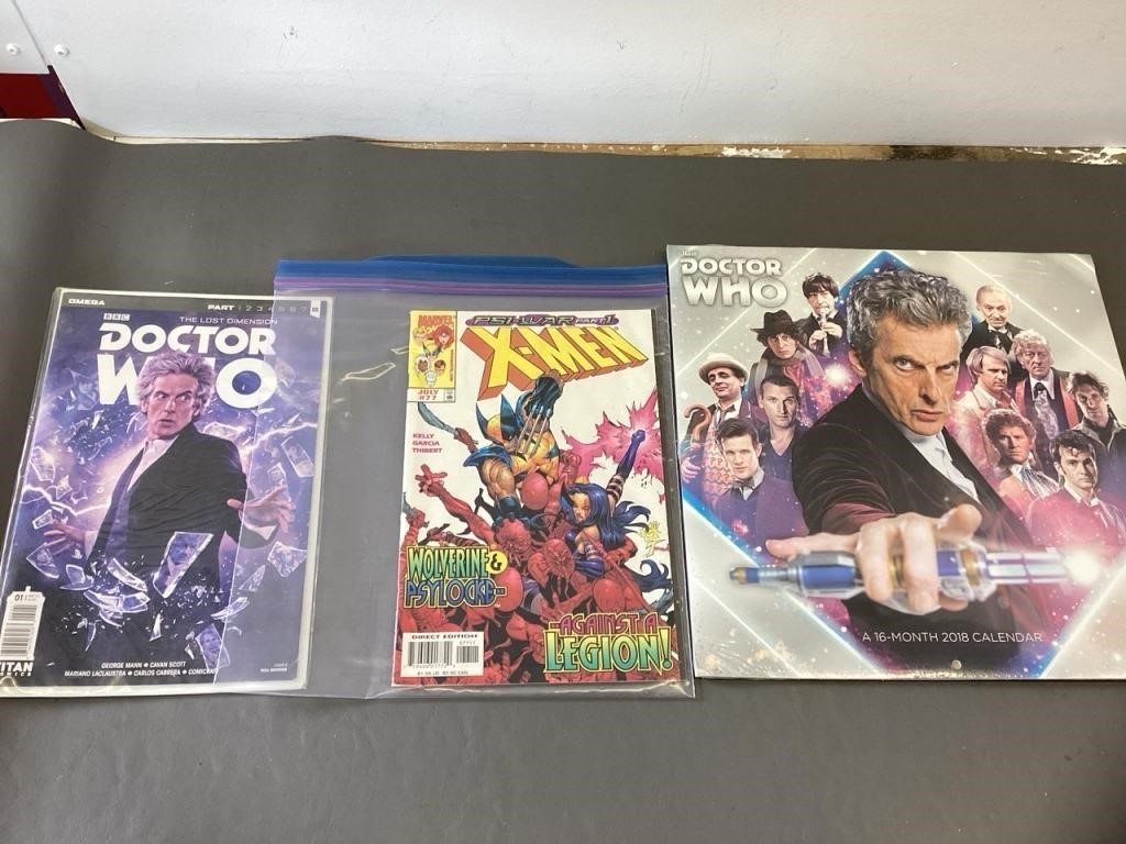 Dr who and x men