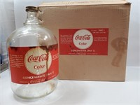 Coca Cola Coke 1 Gallon Syrup Jug & Original Box