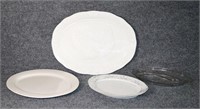4 pc Lot Misc Serving Dishes