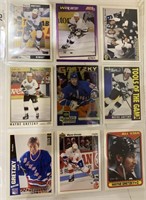 9- Wayne Gretzky  hockey cards