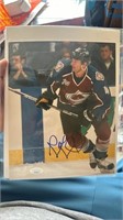 Rob Blake Signed 8x10 Hockey Photo JSA