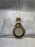 Coach Ladies Gold Tone Stainless Boyfriend Watch