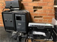 Vintage Video Cameras & Laminator