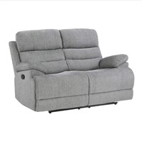 Sherbrook Gray Double Reclining Loveseat