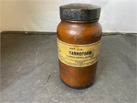 Antique Merck 5" Tannoform Bottle