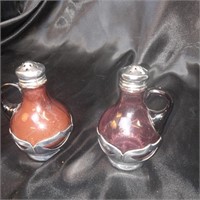 Cambridge Art Glass Salt Pepper Shakers special