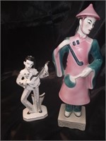 Asian Porcelain statuettes 
Vintage Asian