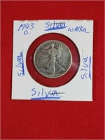 1943 Walker Silver Half Dollar