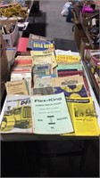 Lot of old manuals