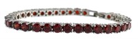 Brilliant 14.50 ct Ruby Tennis Bracelet