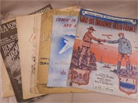 Military: Vintage sheet music - 1944 Stars &