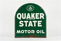 QUAKER STATE MOTOR OIL DST TOMBSTONE SIGN