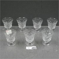 Fostoria American Oyster Cocktail Glasses