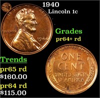 1940 Lincoln 1c Grades Choice+ Rd Proof