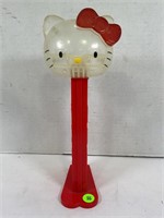 PEZ HELLO KITTY CRYSTAL GIANT DISPENSER - 11 1/2"