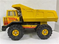 TONKA TURBO-DIESEL STEEL PRESSED DUMP TRUCK