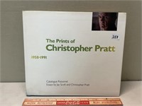 CHRISTOPHER PRATT PRINTS 1958-1991 HARDCOVER BOOK