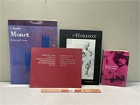 GREAT SELECTION OF ART BOOKS OF MONET WITH MORE