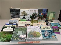 GREAT LOT OF HARDCOVER/SOME SOFT GARDENING BOOKS