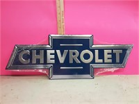 New 7x20 Metal Chevrolet Sign