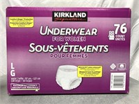 Signature Underwear For Women Large 76 Pack