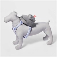 Dog Backpack Harness Attachment - S/M - Gray - Boo