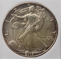 Silver U.S. American Eagle 1 Dollar 2003