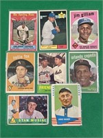 1950s and 60s Topps  baseball cards Honus wagner