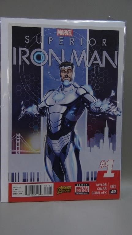 Marvel Superior Iron Man Series #001 Near Mint,