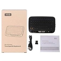 TESTED New H18 Wireless Air Mouse Full Touchpad