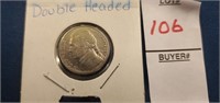 1 1994/97 Jefferson nickel,  two-headed nickel,