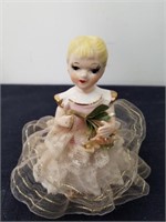 Vintage 4-in Richard Japan porcelain doll
