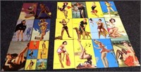 (18) Vintage Pin-Up Girl & Mutoscope Cards