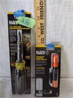 NEW Klein Tools 11-in-1 Ratcheting Screwdriver/Nut