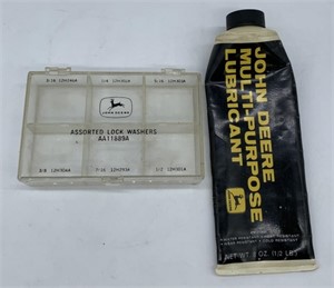 John Deere Lock Washer box + lubricant tube