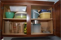 CONTENTS UPPER CABINET - BOTH SIDES & CONTENTS OF