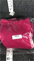 large neon pink ribbon hoodie
