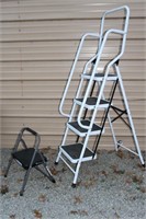 Folding Step Ladder and Stool