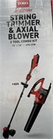 TORO STRING TRIMMER AND BLOWER RETAIL $260