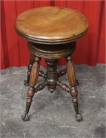 Claw Foot Organ Stool